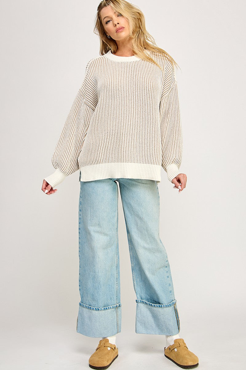Jasmine Ribbed Sweater