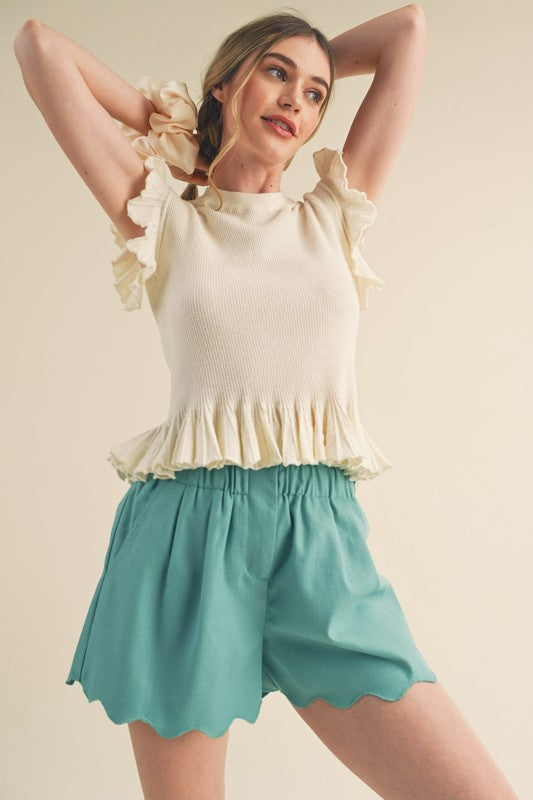 Raina Ruffle Top
