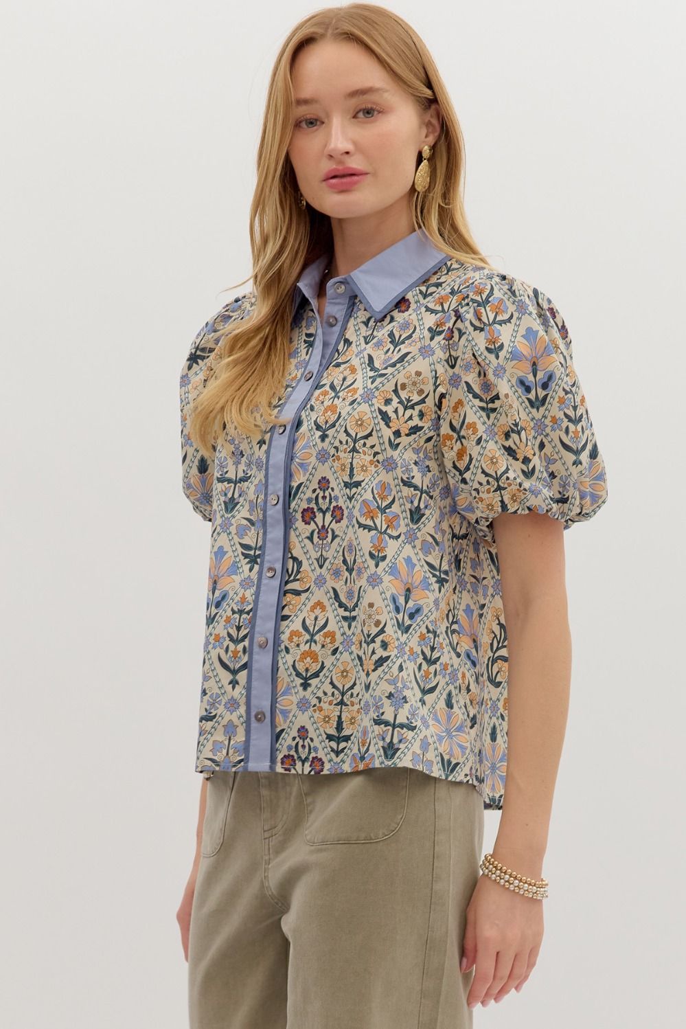 Jess floral blouse