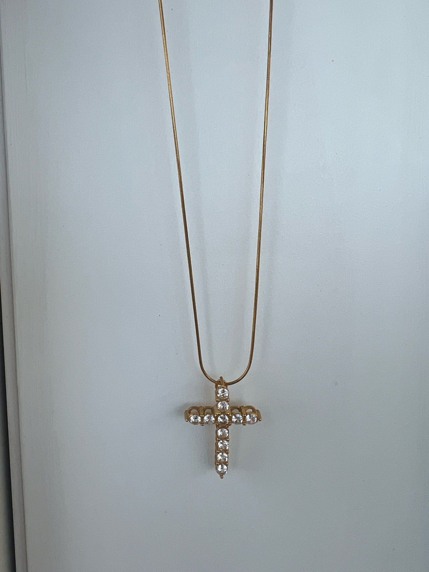 Large Cross necklace