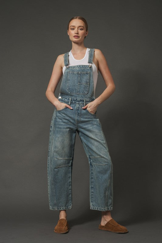 Aaron Barrel Overalls